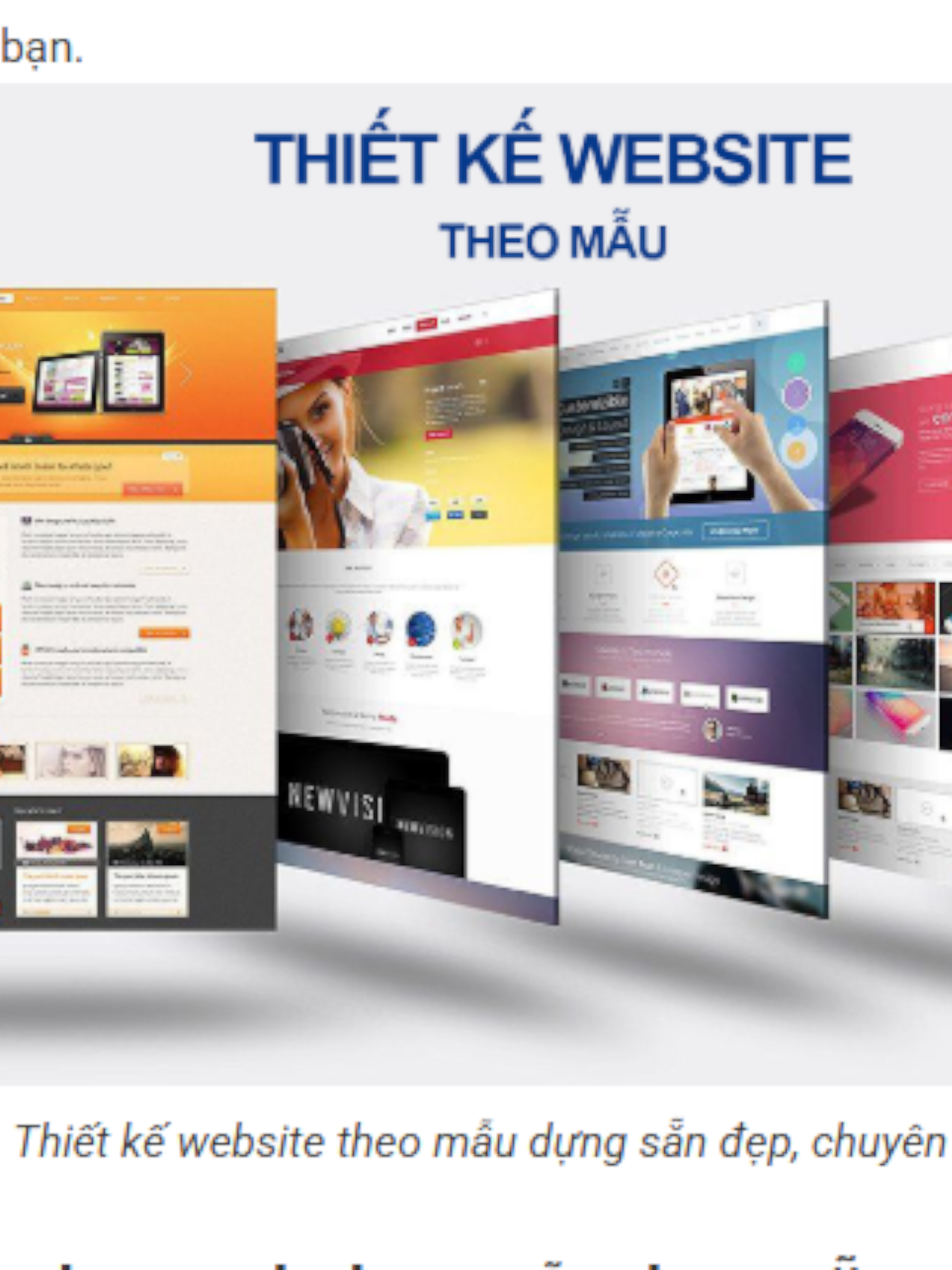 Thiết Kế Website & Phần Mềm Theo Yêu Cầu